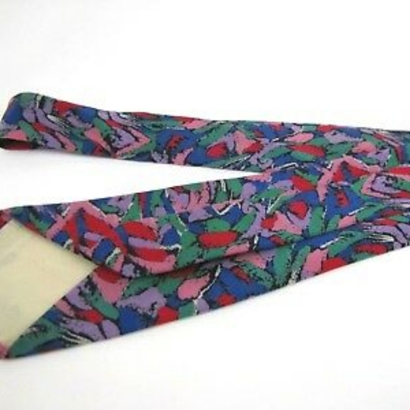 90s MISSONI Tie HipHop Memphis Modern - Picture 5 of 6
